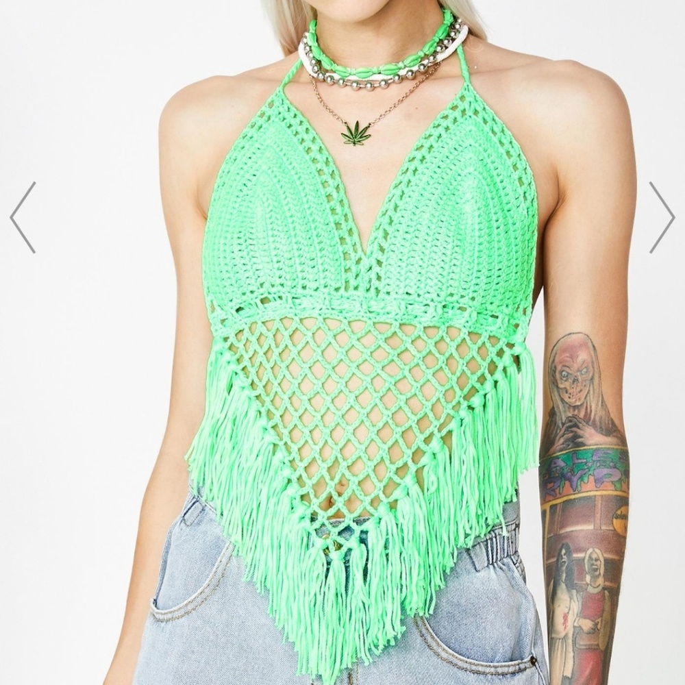 Hippie gypsies (green) crop stop